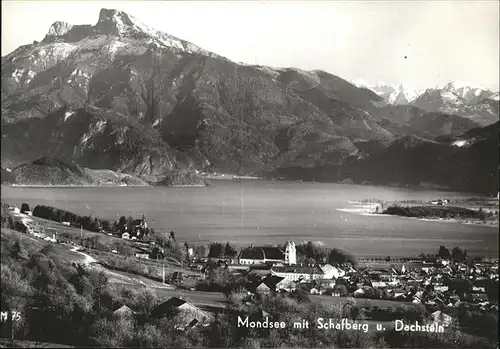 Mondsee Salzkammergut Schafberg Dachstein Kat. Mondsee