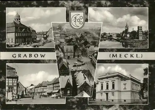 Grabow Mecklenburg Wappen Stadt Kat. Grabow Mecklenburg