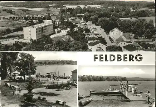 Feldberg Mecklenburg Strand Kat. Feldberger Seenlandschaft