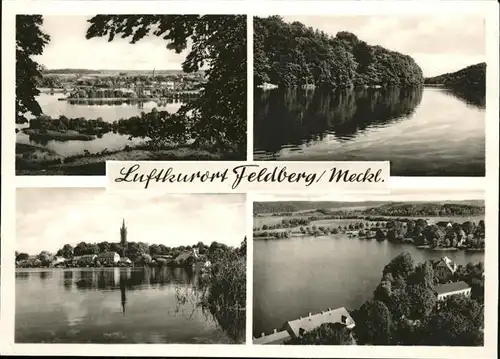 Feldberg Mecklenburg Luftkurort Kat. Feldberger Seenlandschaft