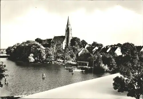 Mueritz Kirche Kat. Seeheilbad Graal Mueritz