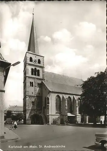 Karlstadt Main St. Andreaskirche Kat. Karlstadt