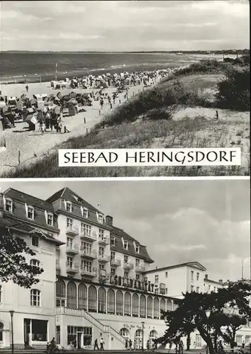 Heringsdorf Ostseebad Usedom Seebad Strand Kat. Heringsdorf