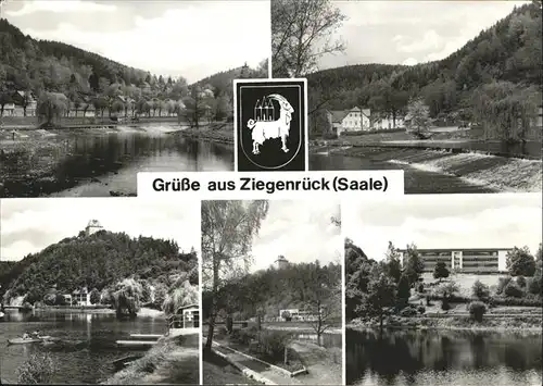 Ziegenrueck Saale Wappen Stadt Kat. Ziegenrueck Thueringen