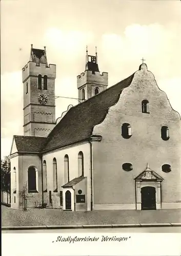 Wertingen Stadtpfarrkirche Kat. Wertingen