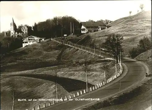 Hirschberg Falkenfels Hirschbergalm Olympiastr. Kat. Falkenfels