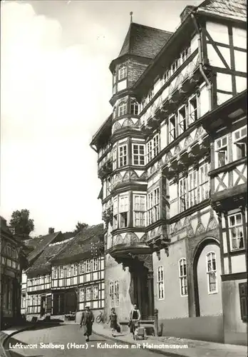 Stolberg Harz Kulturhaus Heimatmuseum Kat. Stolberg Harz