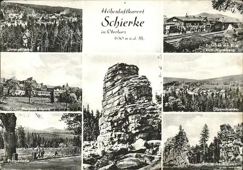 Schierke Harz Oberschierke Hotel Heinrich Heine Bahnhof / Schierke Brocken /Harz LKR