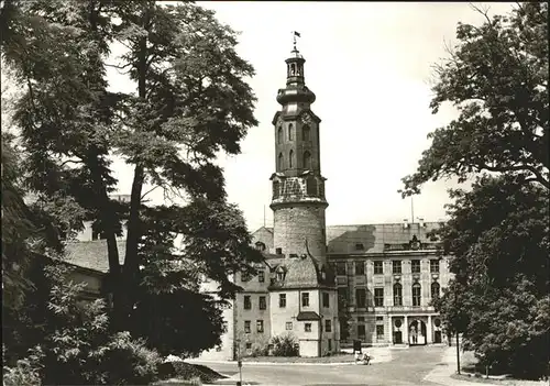 Weimar Thueringen Schloss  / Weimar /Weimar Stadtkreis