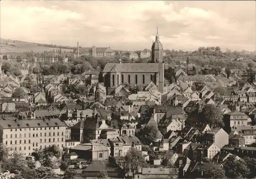 Annaberg Buchholz Erzgebirge Ortsansicht Kat. Annaberg