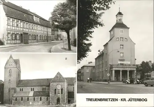 Treuenbrietzen Gross Strasse Marienkirche Rathaus Kat. Treuenbrietzen