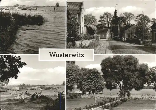 Wusterwitz Brandenburg Dorfpartie See Strand / Wusterwitz /Potsdam-Mittelmark LKR