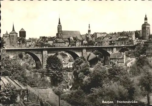 Bautzen Friedensbruecke Kat. Bautzen