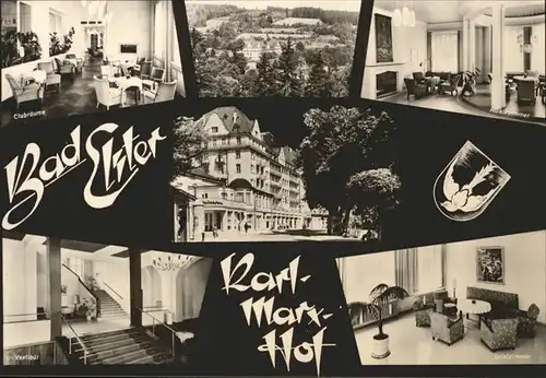 Bad Elster Kurhaus Clubraum Musik und Spielzimmer Vestibuel Kat. Bad Elster