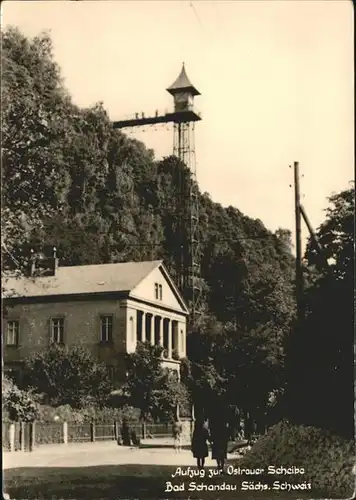 Bad Schandau Aufzug zur Ostrauer Scheibe Kat. Bad Schandau