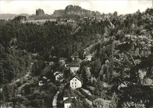 Bad Schandau Kirnitschtal und Schrammsteine Kat. Bad Schandau