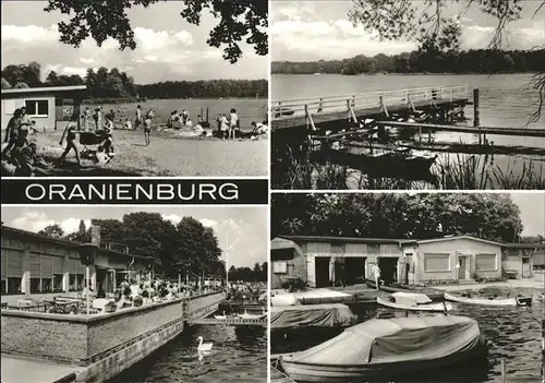 Oranienburg Am Lehnitzsee Strand Bootshafen Kat. Oranienburg