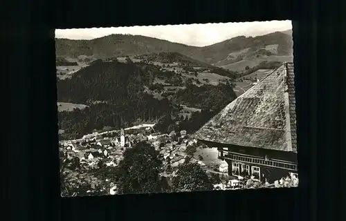 Schoenau Schwarzwald Blick von der Michelruette Kat. Schoenau im Schwarzwald