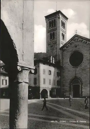 Como Lombardia Chiesa S Fedele Kat. Como