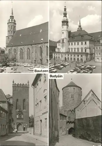 Bautzen Dom St Petri Rathaus Matthiasturm Nikolaiturm Kat. Bautzen