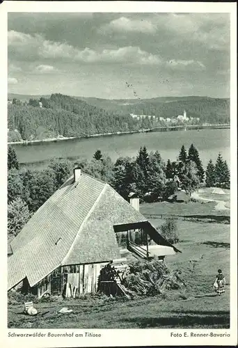 Titisee Schwarzwaelder Bauernhaus Kat. Titisee Neustadt