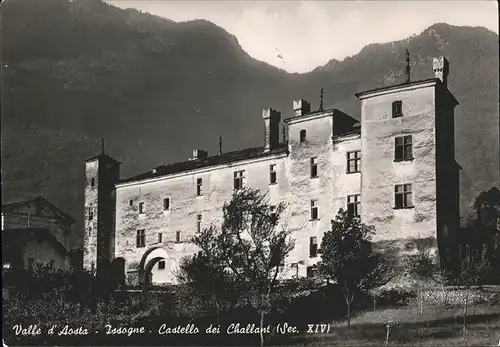 Aosta Valle d Aosta Issogne Castello dei Challant Kat. Aosta