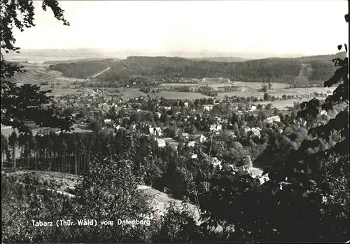 Tabarz Blick vom Dalenberg Kat. Tabarz Thueringer Wald