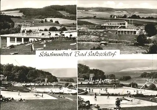 Bad Salzschlirf Schwimmbad Kat. Bad Salzschlirf