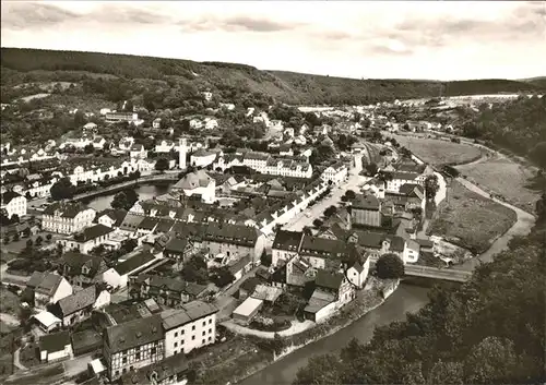 Bad Karlshafen Blick vom Hugenottenturm Solbad Kat. Bad Karlshafen