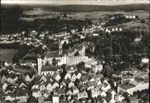 Sigmaringen mit Schloss Fliegeraufnahme Kat. Sigmaringen