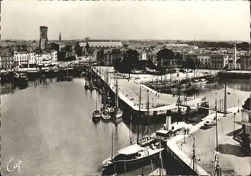 La Rochelle Charente Maritime Panorama pris de la Tour Saint Nicolas Port Vapeur Kat. La Rochelle