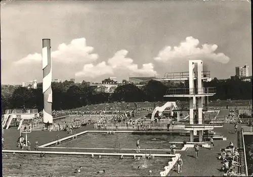 Essen Ruhr Grugapark Wellenbad Kat. Essen