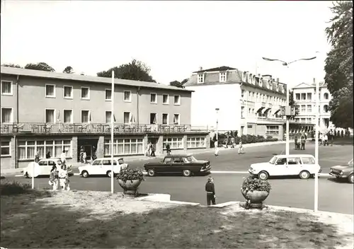 Heringsdorf Ostseebad Usedom Strassenpartie Kat. Heringsdorf