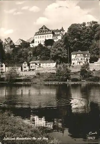 Blankenheim Ahr Uferpartie an der Ahr Burg Luftkurort Kat. Blankenheim