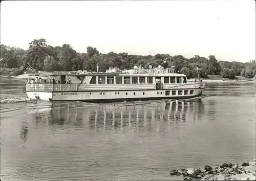 Leipzig Fahrgastschiff Lunik Kat. Leipzig