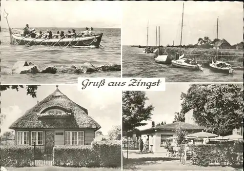 Zingst Ostseebad Boote Reetdachhaus Ferienhaus / Zingst Darss /Nordvorpommern LKR