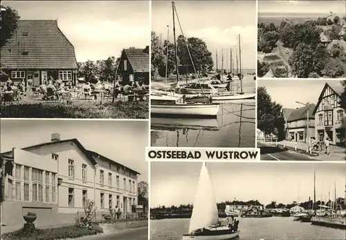 Wustrow Ostseebad Teilansichten Hafen Boot Kat. Ostseebad Wustrow