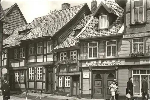 Wernigerode Harz Das kleinste Haus Kat. Wernigerode