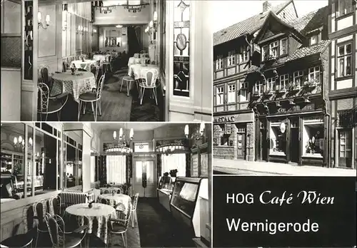 Wernigerode Harz HOG Cafe Wien Kat. Wernigerode