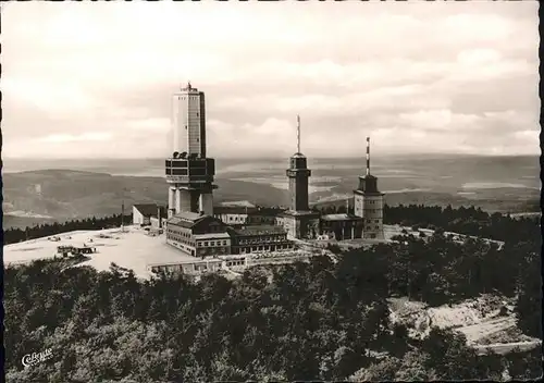 Feldberg Taunus Grosser Feldberg Fernmelde  Fernseh  und UKW Sender Kat. Schmitten