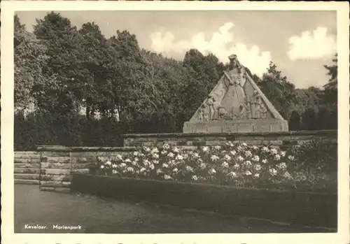 Kevelaer Marienpark Denkmal Kat. Kevelaer