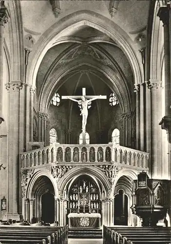 Gelnhausen Marienkirche innen Kat. Gelnhausen