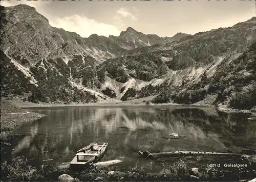 Oberstdorf Geisalpsee Nebelhorn Kat. Oberstdorf