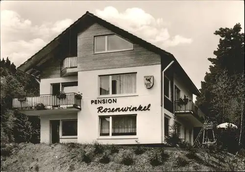 Luetzenhardt Gasthaus Pension Rosenwinkel Theo Saile Kat. Waldachtal
