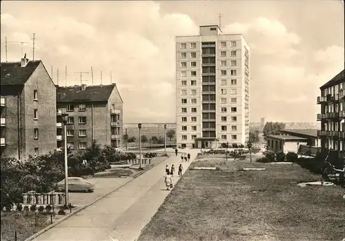 Wolfen Bitterfeld Hochhaus Bertold-Brecht-Strasse / Bitterfeld /Anhalt-Bitterfeld LKR