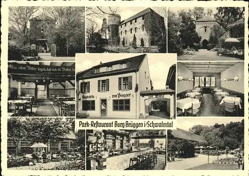 Amern Restaurant "Burg Bruegen" Wilhelm Straetges Kat. Schwalmtal