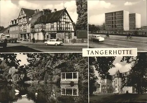 Tangerhuette Ernst Thaelmann Strasse Heinrich Rieke Schule Kat. Tangerhuette