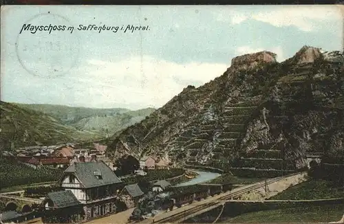 Mayschoss Saffelburg Ahrtal Kat. Mayschoss