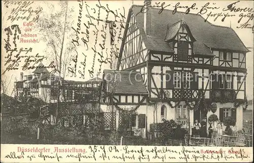 Duesseldorf Ausstellung 1902 (Cafe zur schoenen Aussicht) Kat. Duesseldorf