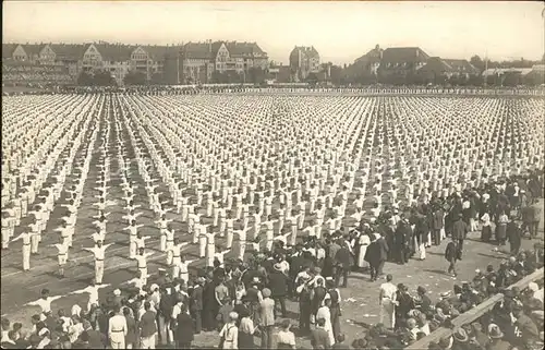 Leipzig 12.Deutsches Turnfest 1913 (Allgem.Freiuebungen) Kat. Leipzig